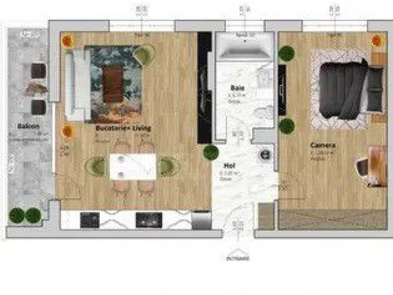 Apartament Cu 2 Camere Floresti ID V1495948 1
