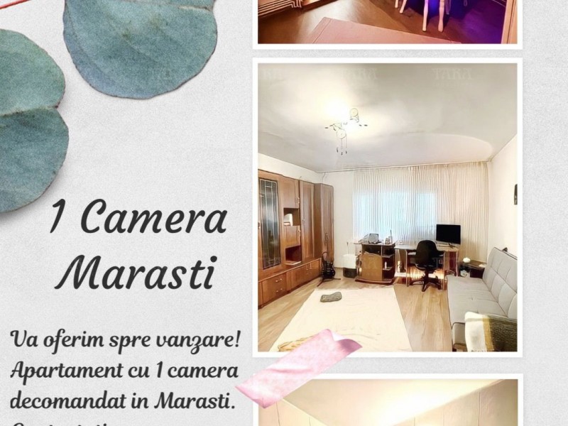 Apartament Cu 1 Camera Marasti ID V1631569 1