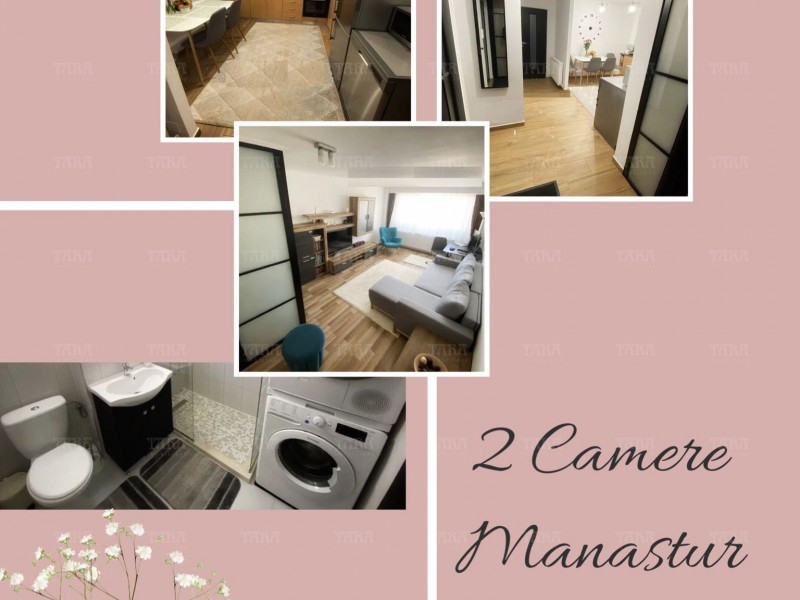 Apartament cu 2 camere, Manastur