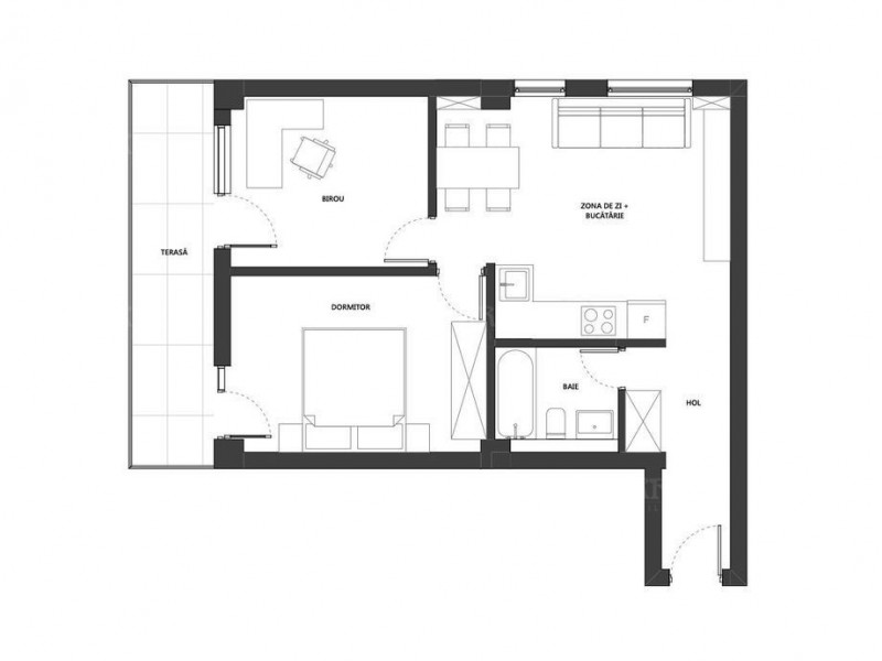 Apartament Cu 3 Camere Grigorescu ID V1450812 13
