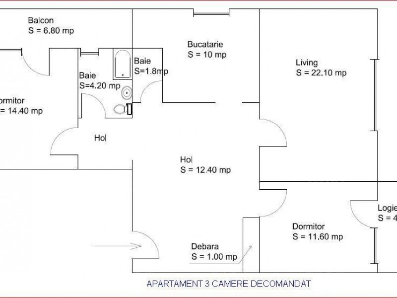 Apartament Cu 3 Camere Marasti ID V447633 9