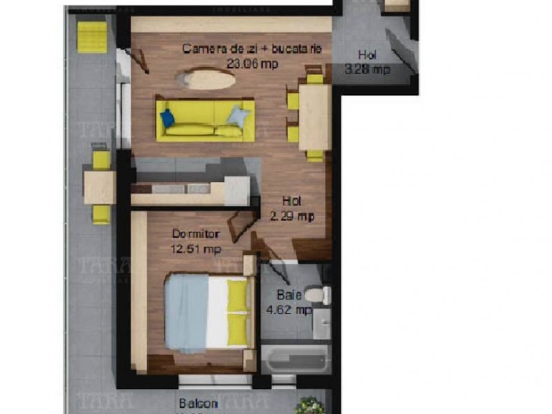 Apartament Cu 2 Camere Baciu ID V1495396 1